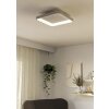 Illuminazione Eglo LORETELLO Plafoniera, Applique e plafoniera LED Bianco, Telecomando