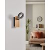 Illuminazione Eglo RIELVES Faretto da soffitto, Applique LED Marrone, Nero