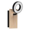 Illuminazione Eglo RIELVES Faretto da soffitto, Applique LED Marrone, Nero