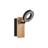 Illuminazione Eglo RIELVES Faretto da soffitto, Applique LED Marrone, Nero