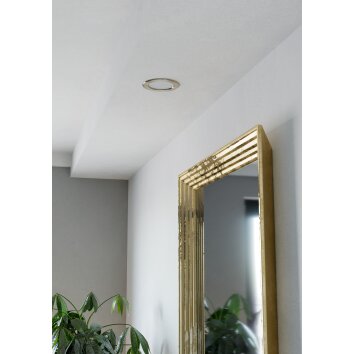 Illuminazione Eglo EGLO Lampada da incasso LED Nichel opaco, Cambia colore