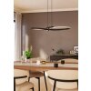 Illuminazione Eglo SERPINS Lampadario a sospensione LED Nero