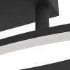 Illuminazione Eglo GRISOLIA Plafoniera LED Nero