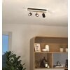 Illuminazione Eglo RIMBOCCHI Plafoniera, Faretto da soffitto LED Marrone, Nero