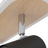Illuminazione Eglo RIMBOCCHI Plafoniera, Faretto da soffitto LED Marrone, Nero