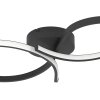Illuminazione Eglo SERPINS Plafoniera LED Nero