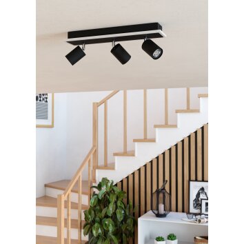 Illuminazione Eglo EGLO Plafoniera, Faretto da soffitto LED Nero