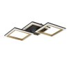 Illuminazione Eglo CALLIERA Plafoniera LED Ottone, Nero