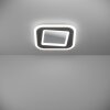 Illuminazione Eglo MACCHIONI Plafoniera LED Nero, Bianco, Telecomando