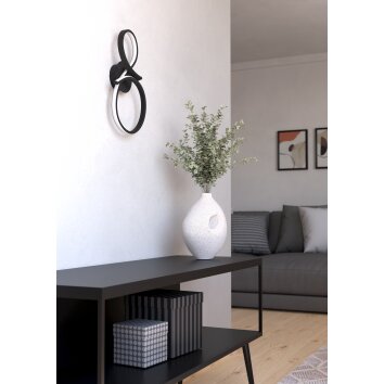 Illuminazione Eglo SERPINS Applique LED Nero