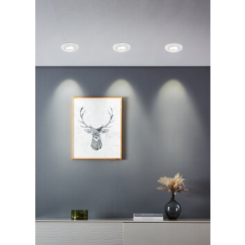 Illuminazione Eglo GEDREZ Lampada da incasso LED Bianco, Cambia colore