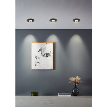Illuminazione Eglo GEDREZ Lampada da incasso LED Nichel opaco, Cambia colore