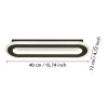 Illuminazione Eglo MACCHIONI Applique LED Nero, Bianco