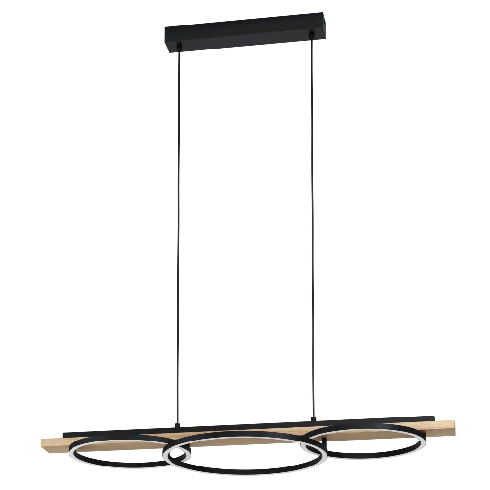 Illuminazione Eglo BOYAL Lampadario a sospensione LED Marrone, Nero main product photo