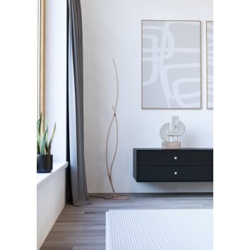 Illuminazione Eglo GRISOLIA Lampada da terra LED Marrone