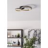 Illuminazione Eglo CALLIERA Plafoniera LED Ottone, Nero