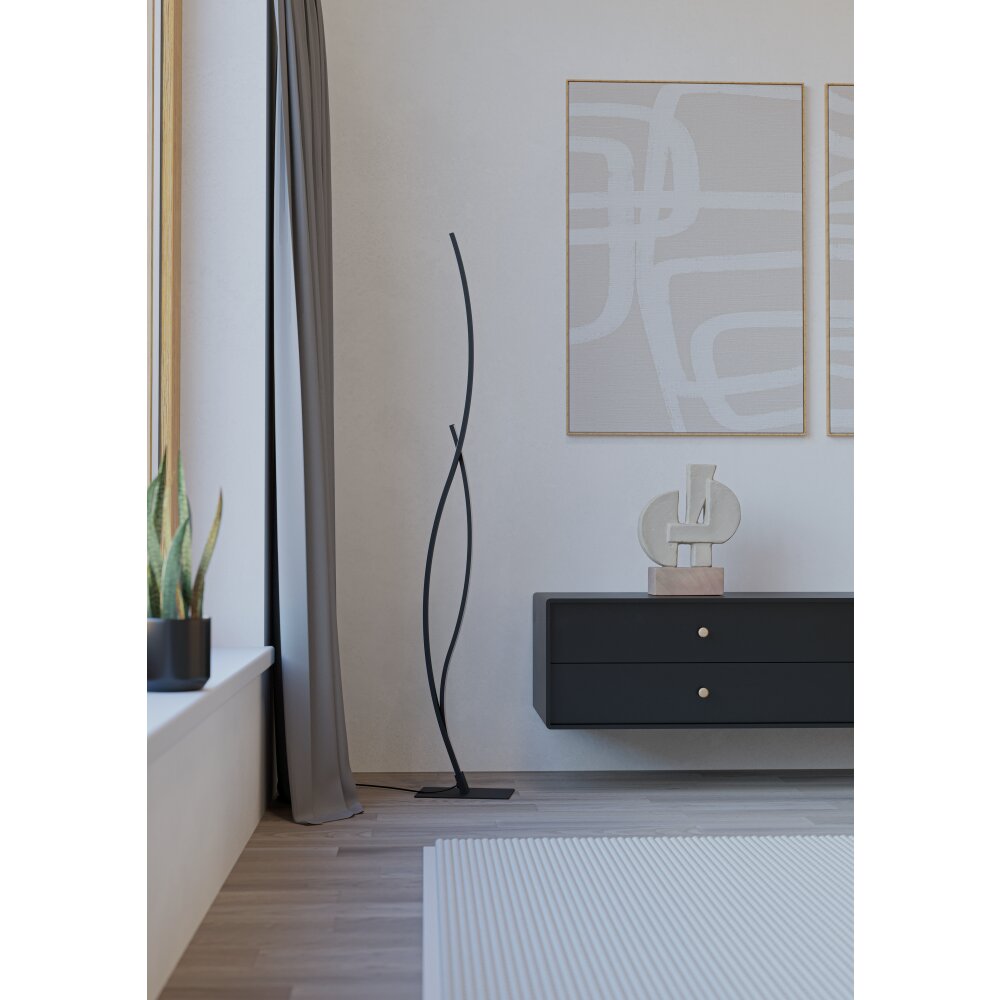 Illuminazione Eglo GRISOLIA Lampada da terra LED Nero main product photo