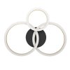 Illuminazione Eglo CALLIERA Plafoniera LED Ottone, Nero