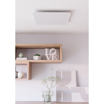 Illuminazione Eglo MORADILLO Plafoniera LED Bianco, Cambia colore