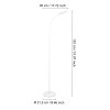 Illuminazione Eglo LAURO Lampada da terra LED Bianco
