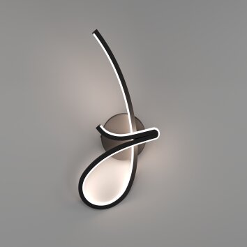 Illuminazione Eglo CARDONCITO Applique LED Nero, Cambia colore Illuminazione Eglo CARDONCITO Applique LED Nero, Cambia colore