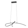 Illuminazione Eglo CARDONCITO Lampadario a sospensione LED Nero, Cambia colore
