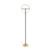 Illuminazione Eglo CASTELPOTO Lampada da terra LED Ottone, Nero