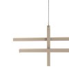 Illuminazione Eglo TREPILIANO Lampadario a sospensione LED Sabbia