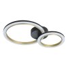 Illuminazione Eglo CALLIERA Plafoniera LED Ottone, Nero