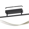 Illuminazione Eglo CONAPRATO Plafoniera LED Ottone, Nero