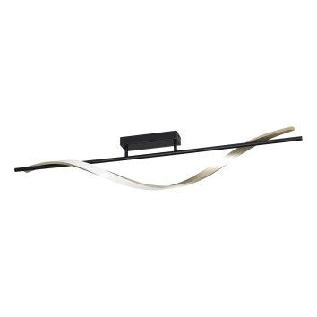 Illuminazione Eglo CONAPRATO Plafoniera LED Ottone, Nero
