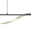Illuminazione Eglo CONAPRATO Lampadario a sospensione LED Ottone, Nero