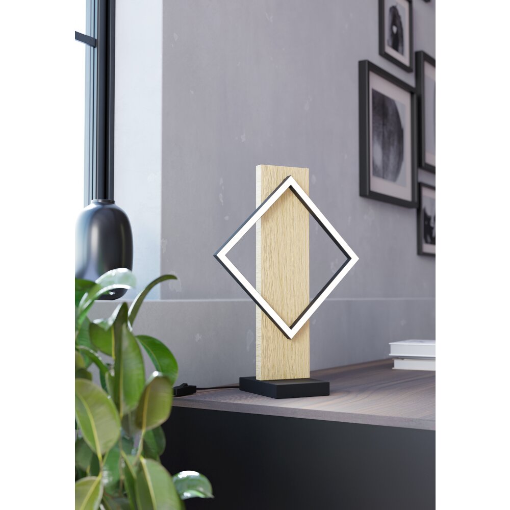 Illuminazione Eglo BOYAL Lampada da tavolo LED Marrone, Nero main product photo
