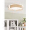 Illuminazione Eglo VALCASOTTO Plafoniera LED Marrone