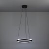 Illuminazione Eglo MEZZOMONTE Lampadario a sospensione LED Nero, Telecomando