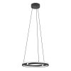 Illuminazione Eglo MEZZOMONTE Lampadario a sospensione LED Nero, Telecomando