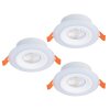 Illuminazione Eglo RGB Lampada da incasso LED Bianco, Telecomando, Cambia colore