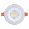 Illuminazione Eglo RGB Lampada da incasso LED Bianco, Telecomando, Cambia colore