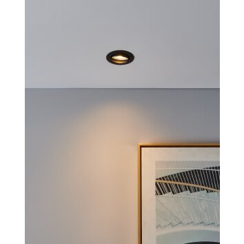 Illuminazione Eglo FAVAZZINA Lampada da incasso LED Nero