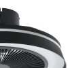 Illuminazione Eglo mit Lampada con ventilatore LED Nero, Telecomando, Cambia colore