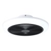 Illuminazione Eglo mit Lampada con ventilatore LED Nero, Bianco, Telecomando, Cambia colore