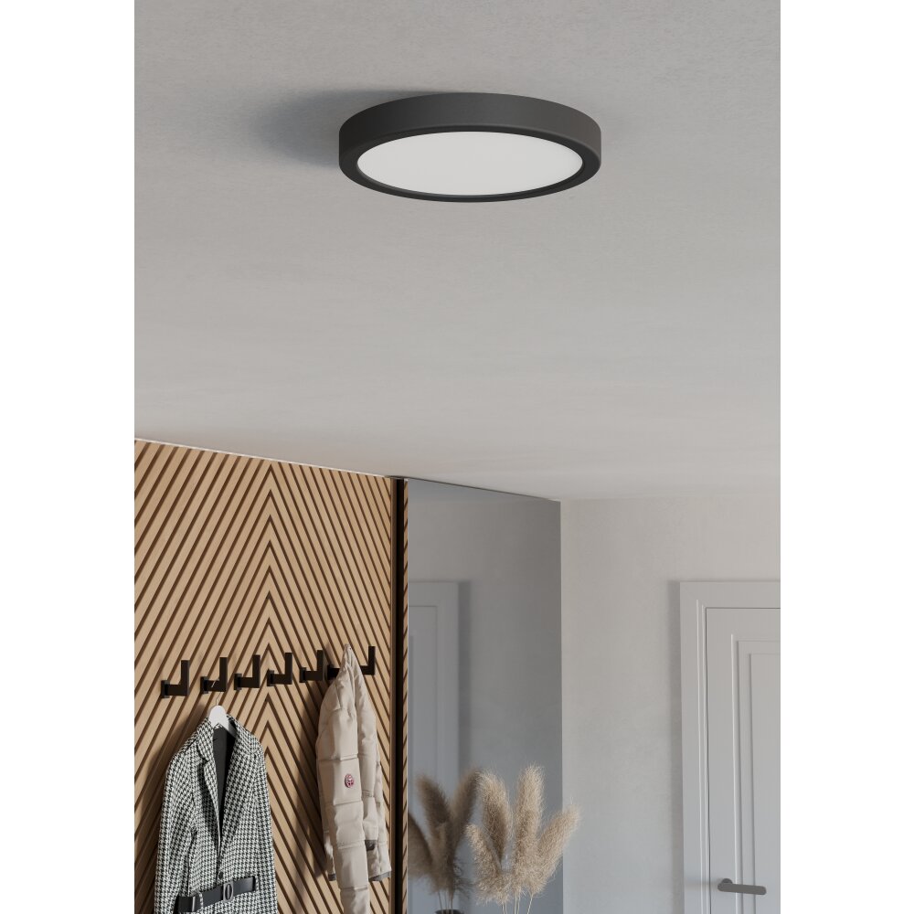 Illuminazione Eglo 6-Z Plafoniera LED Nero, Cambia colore main product photo