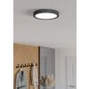 Illuminazione Eglo 6-Z Plafoniera LED Nero, Cambia colore
