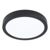 Illuminazione Eglo 6-Z Plafoniera LED Nero, Cambia colore