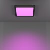 Illuminazione Eglo 6-Z Plafoniera LED Nero, Cambia colore