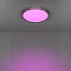 Illuminazione Eglo 6-Z Plafoniera, Applique LED Nichel opaco, Cambia colore