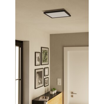Illuminazione Eglo ROVITO-Z Plafoniera LED Nero, Cambia colore