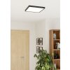 Illuminazione Eglo 6-Z Plafoniera, Applique LED Nero, Cambia colore