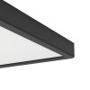 Illuminazione Eglo 6-Z Plafoniera, Applique LED Nero, Cambia colore