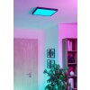 Illuminazione Eglo 6-Z Plafoniera, Applique LED Nero, Cambia colore